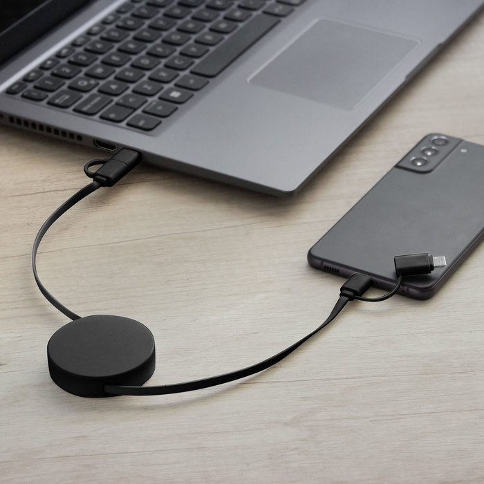 Cable retráctil de carga 