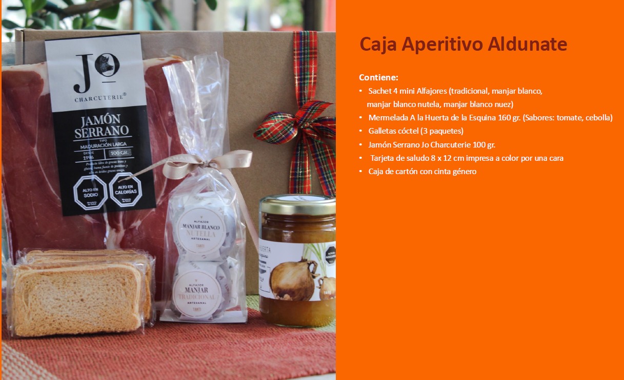 Caja Aperitivo Aldunate 