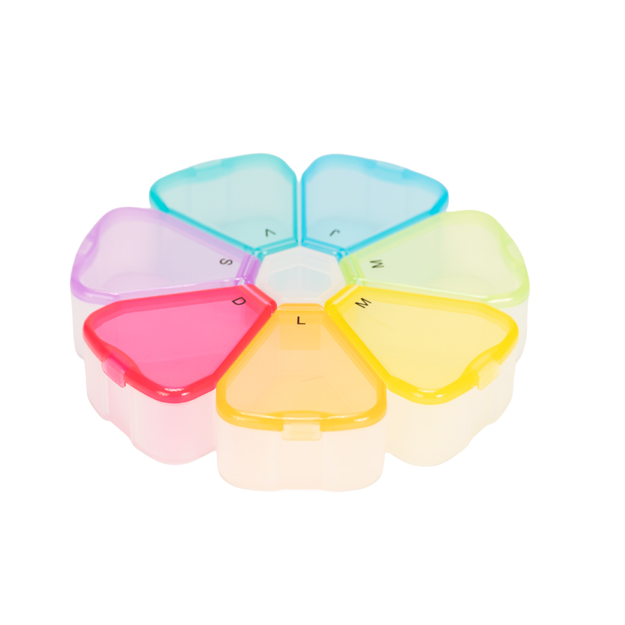 Pastillero Plástico 7 días 