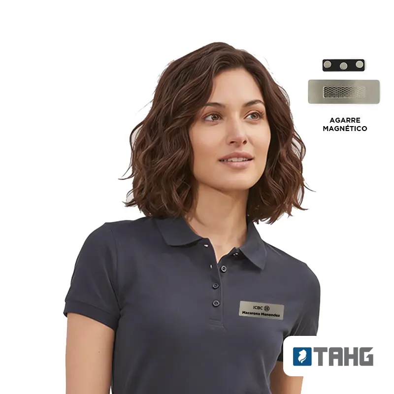Name tag Inox Chico